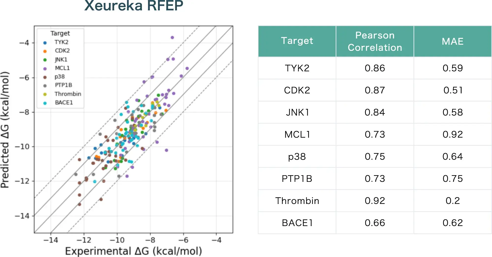 Xeureka RFEPの精度